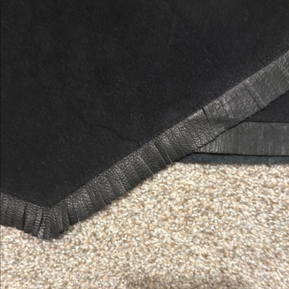 Maje Envela Fringe Western Black Skirt size 36 - Picture 4 of 7